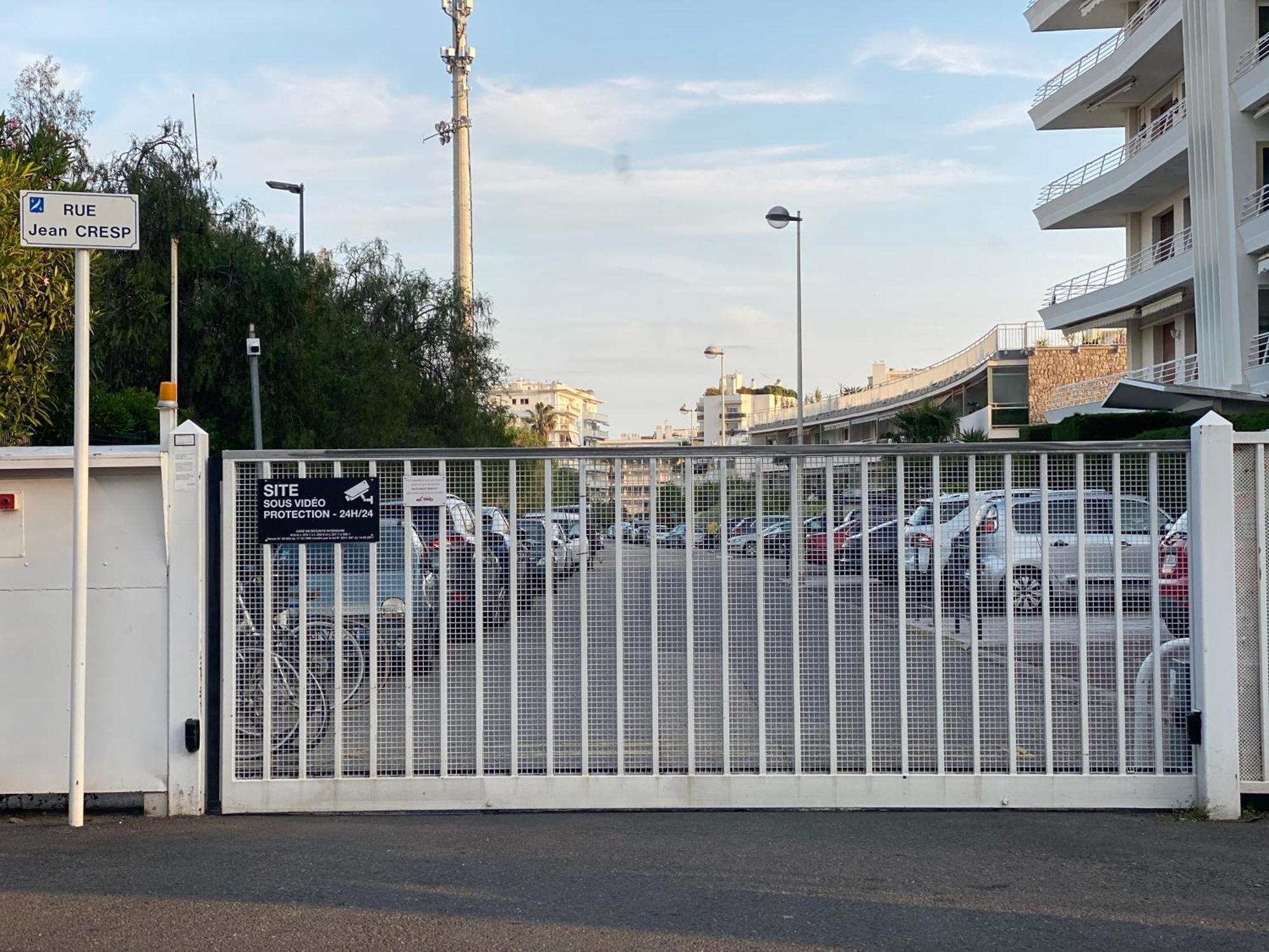 Cannes Croisette &Palm Beach,Parking Eksteriør bilde